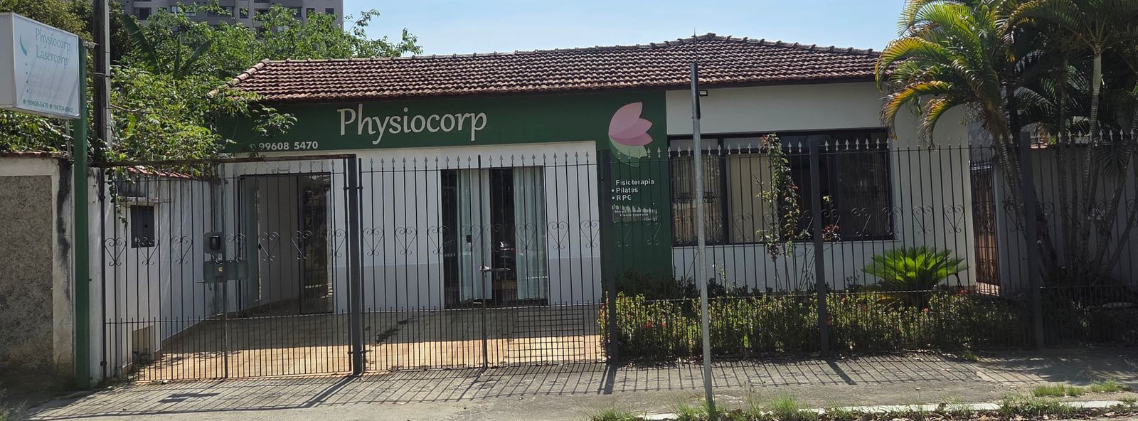 Ambiente da clínica Physiocorp